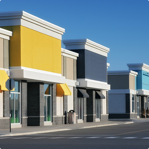 Retail buildings