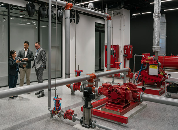 Meeting In Warehouse