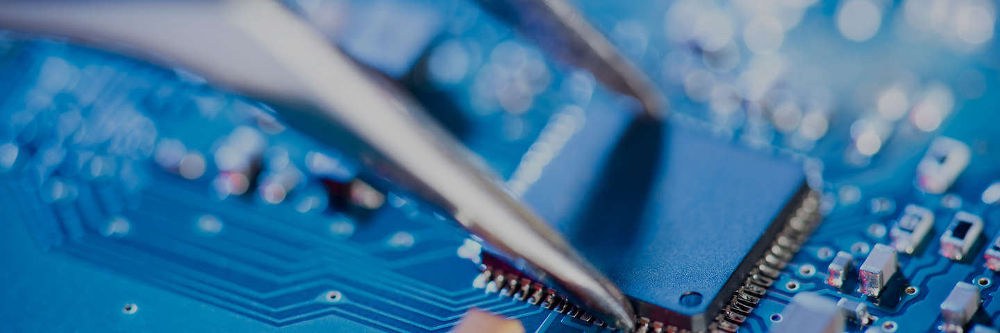 Image of electronics chip